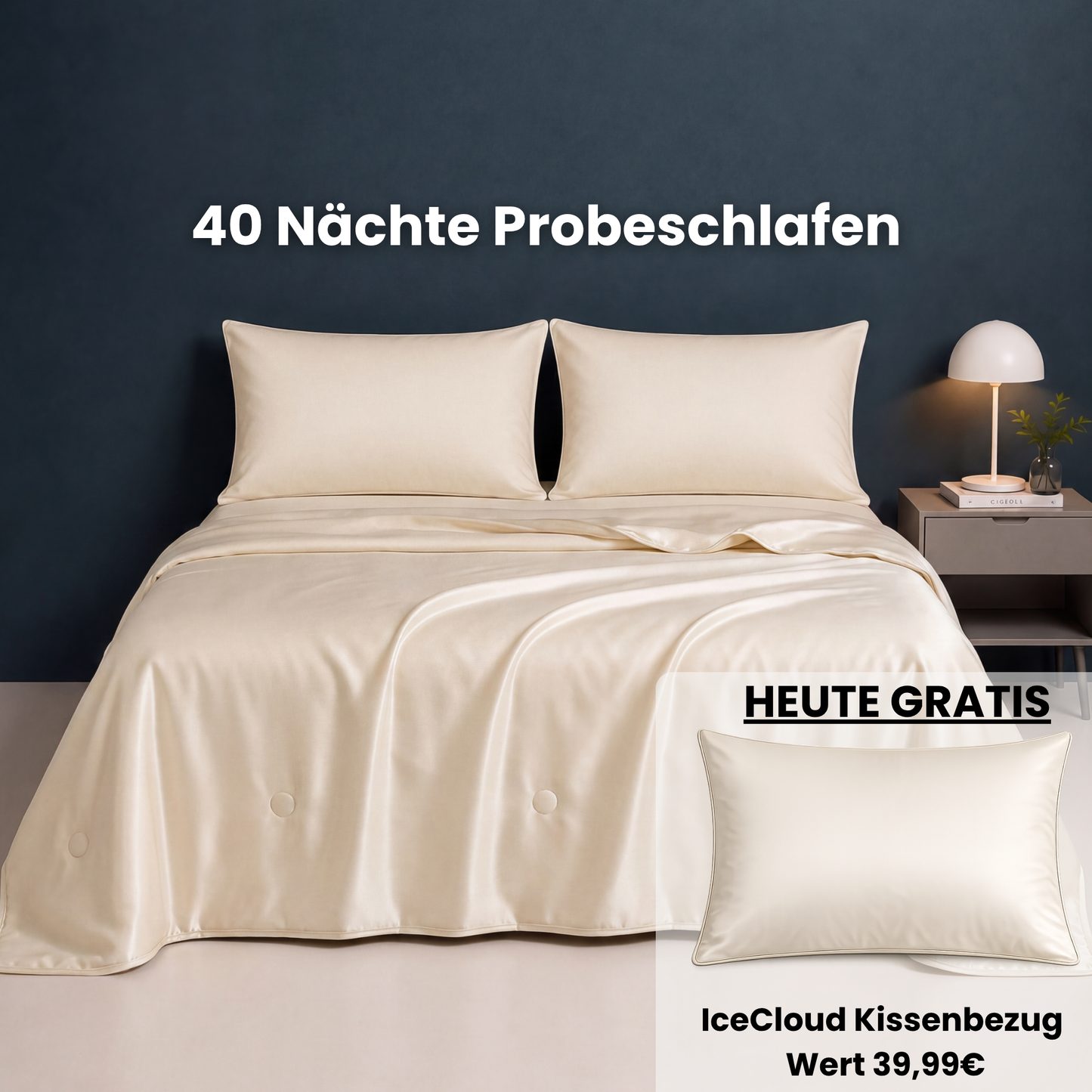 MagicSleep® Decke – Kühlende Eisdecke für heiße Sommernächte