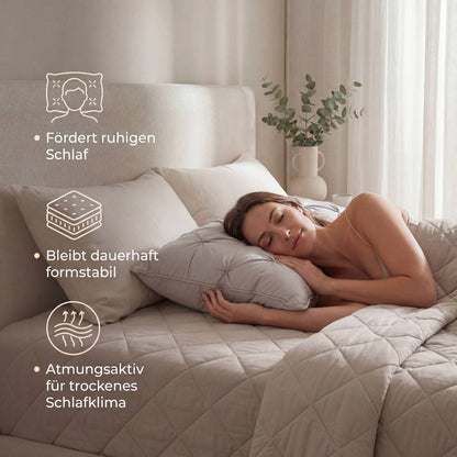 SoftCloud® Kissen – Hypoallergenes Premium Komfortkissen